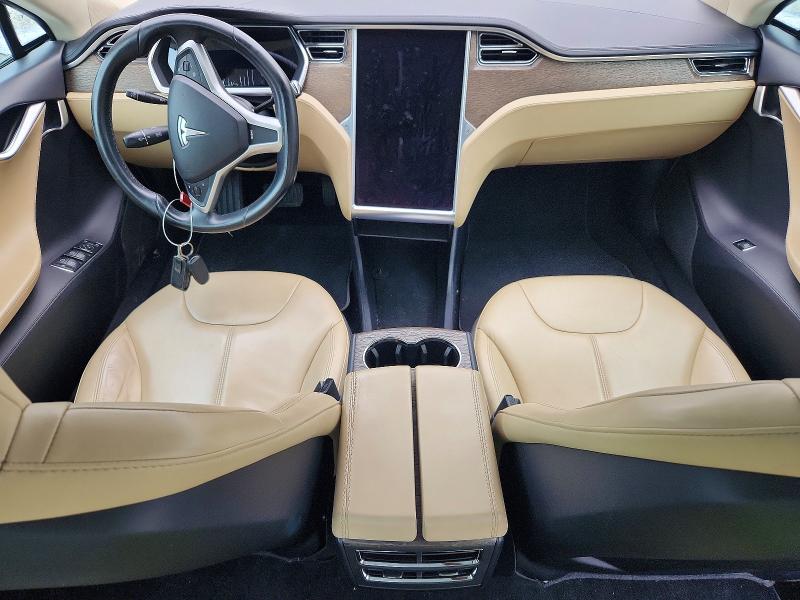2013 Tesla Model s VIN 5YJSA1CN2DFP05490 COPART salvage auction — FRONT END, OH - CERTIFICATE OF TITLE, sold $925 on 2026-10-09 (photo 8)