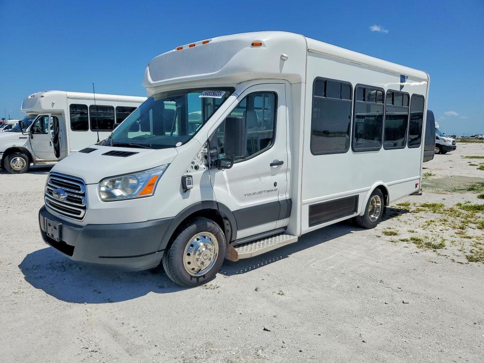 2019 Ford Transit VIN 1FDES6PM5KKB90960 — COPART salvage auction photo