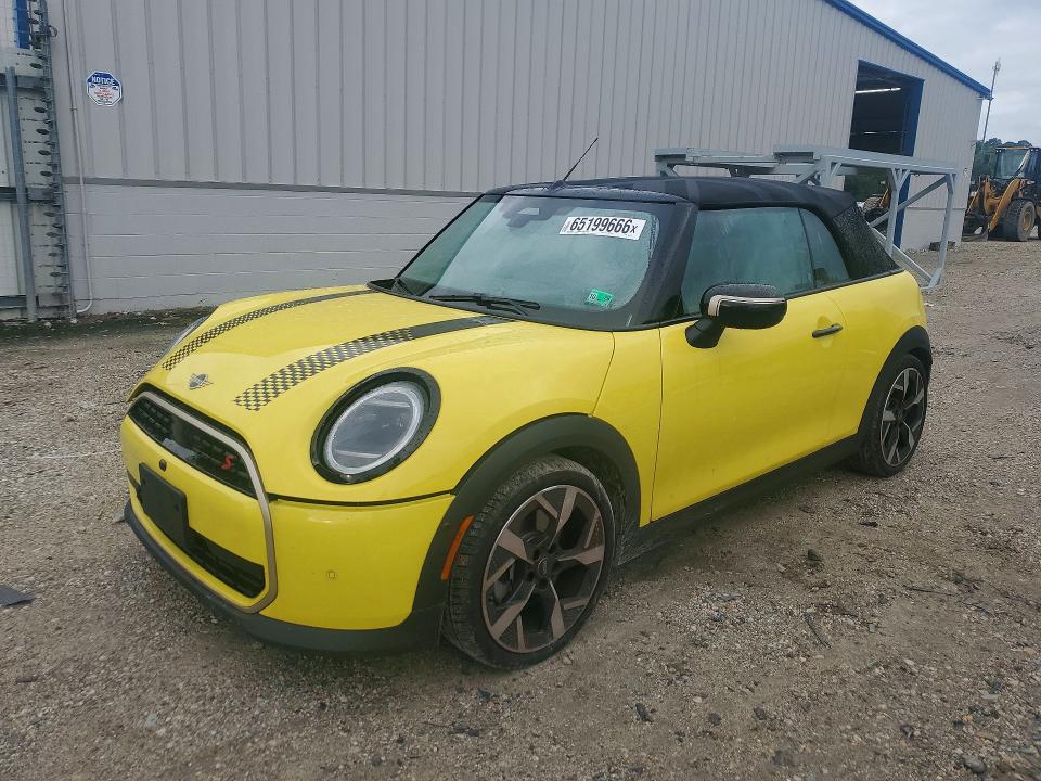 2025 Mini Cooper VIN WMW23GX04S2X61875 — COPART salvage auction photo