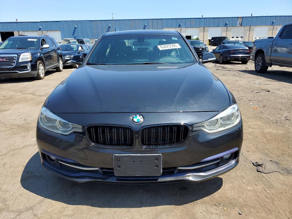 2018 BMW 3er VIN WBA8F1C51JAE93214 COPART salvage auction — REAR END, Mi - Certificate Of Title, sold $4,250 on 2026-08-07 (photo 5)