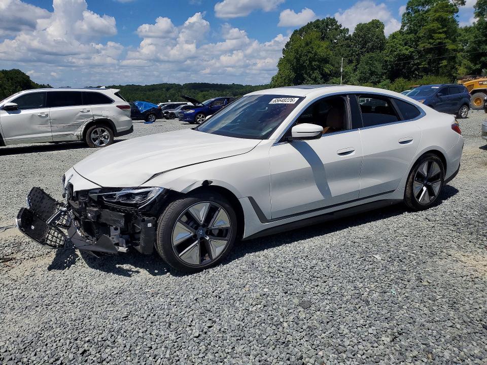2024 BMW I4 VIN WBY83FB09RFT32800 — COPART salvage auction photo