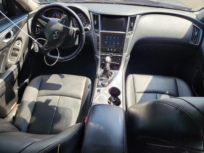 2015 Infiniti Q50 VIN JN1BV7AR9FM395283 COPART salvage auction — FRONT END, Pa - Reconstructed Clean, sold $1,950 on 2026-09-11 (photo 8)