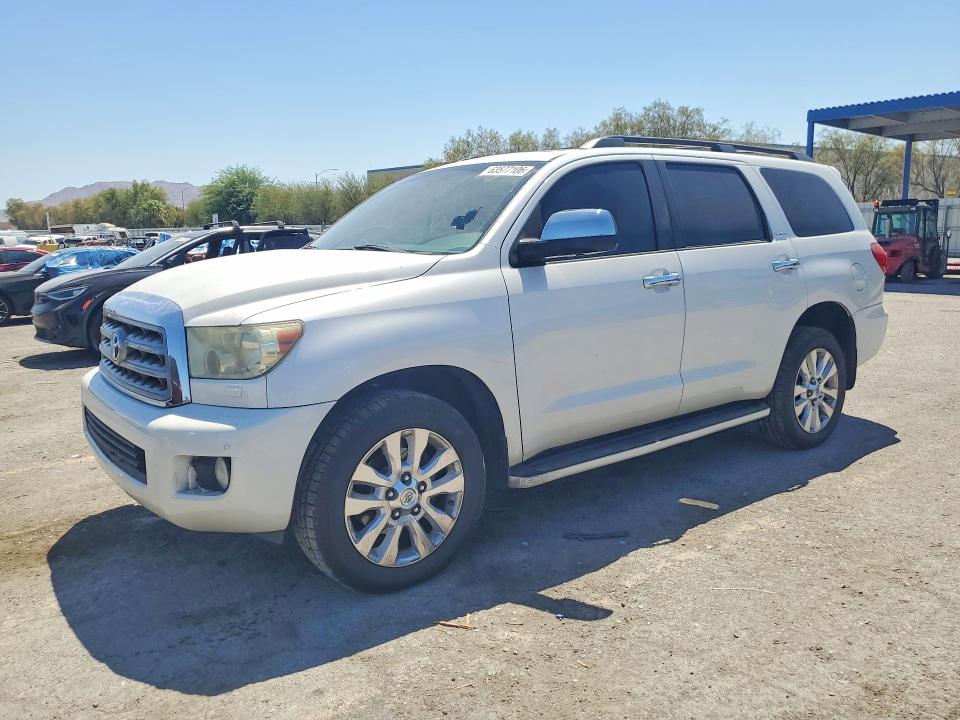 2008 Toyota Sequoia VIN 5TDBY67A38S005141 — COPART salvage auction photo