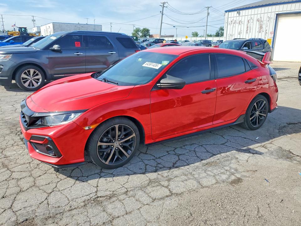 2020 Honda Civic VIN SHHFK7H40LU222918 — COPART salvage auction photo