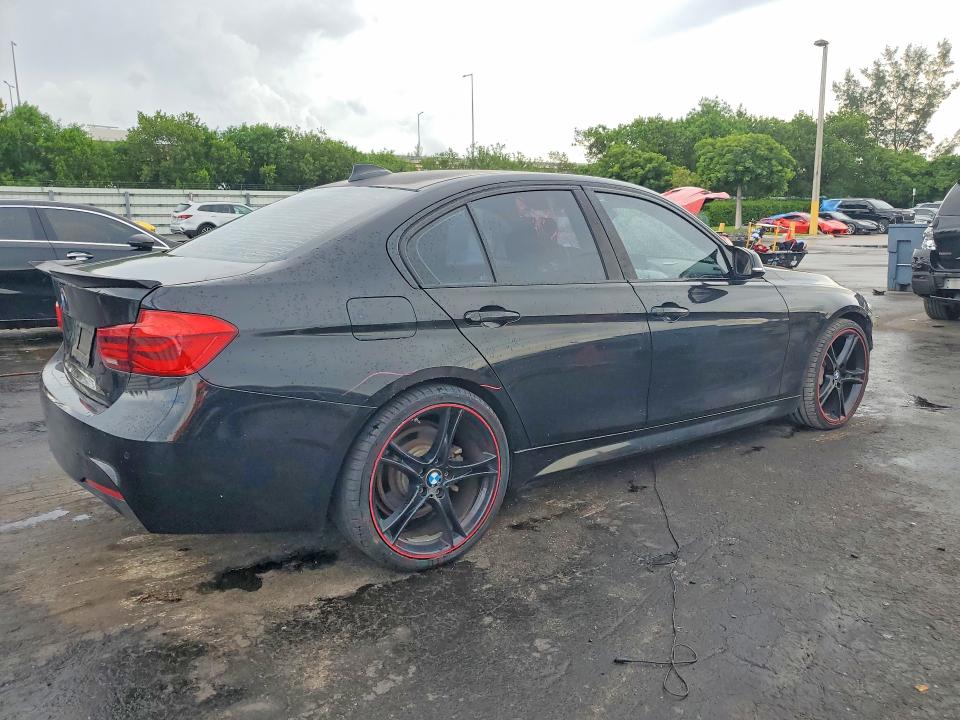 2016 BMW 3er VIN WBA8E9G57GNT83083 COPART salvage auction — FRONT END, Fl - Cert Of Title Slvg Rebuildable, sold $1,550 on 2026-08-12 (photo 3)
