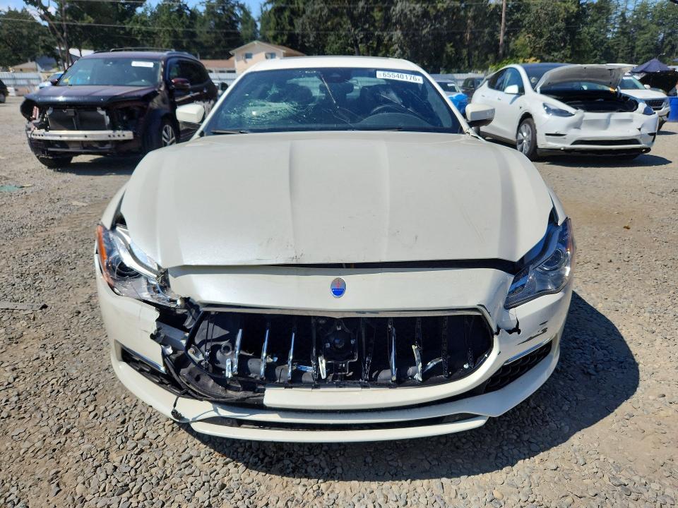 2017 Maserati Quattroporte VIN ZAM56RRLXH1217398 COPART salvage auction — FRONT END, WA - VEHICLE CERT OF OWNERSHIP-TITL, sold $2,900 on 2026-08-21 (photo 5)