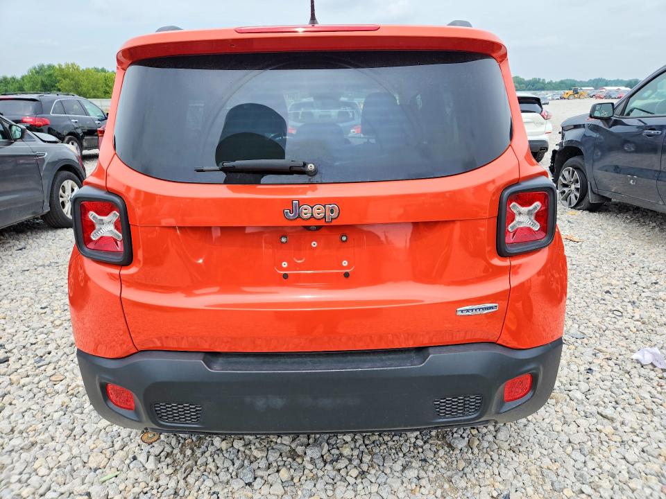 2015 Jeep Renegade VIN ZACCJABT0FPB46912 COPART salvage auction — REAR END, Salvage Title, sold $1,400 on 2026-08-13 (photo 6)