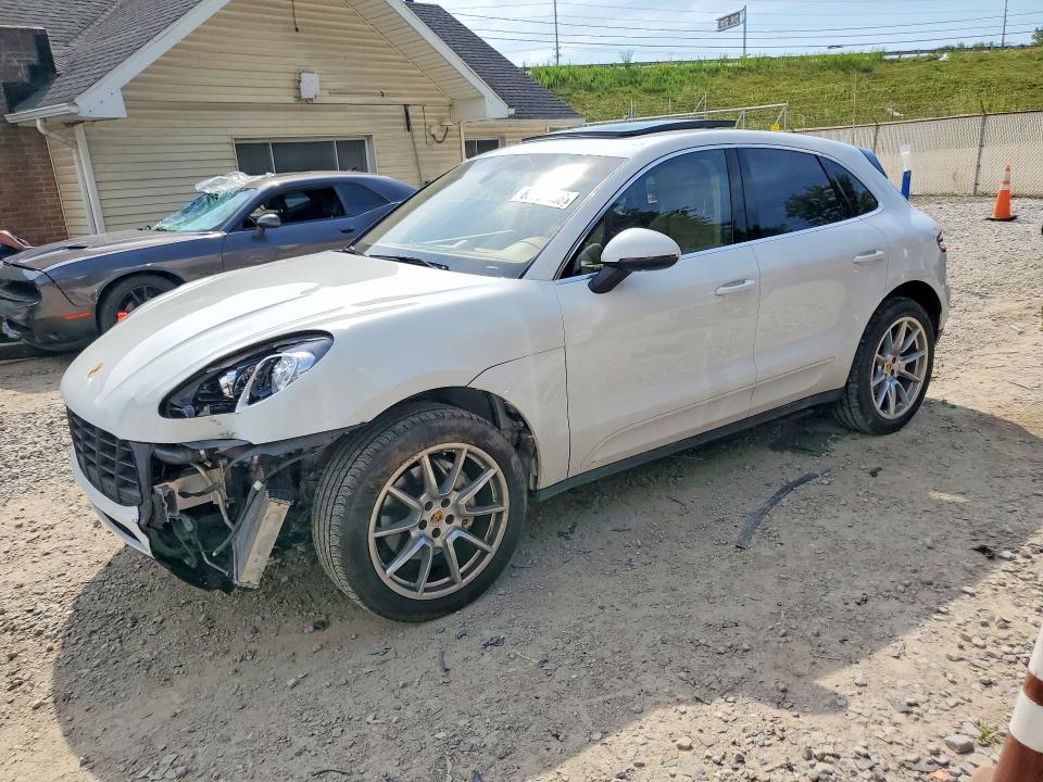 2015 Porsche Macan VIN WP1AB2A58FLB44650 COPART salvage auction — FRONT END, Oh - Cert Of Title-Salvage, sold $6,100 on 2026-08-19 (photo 1)
