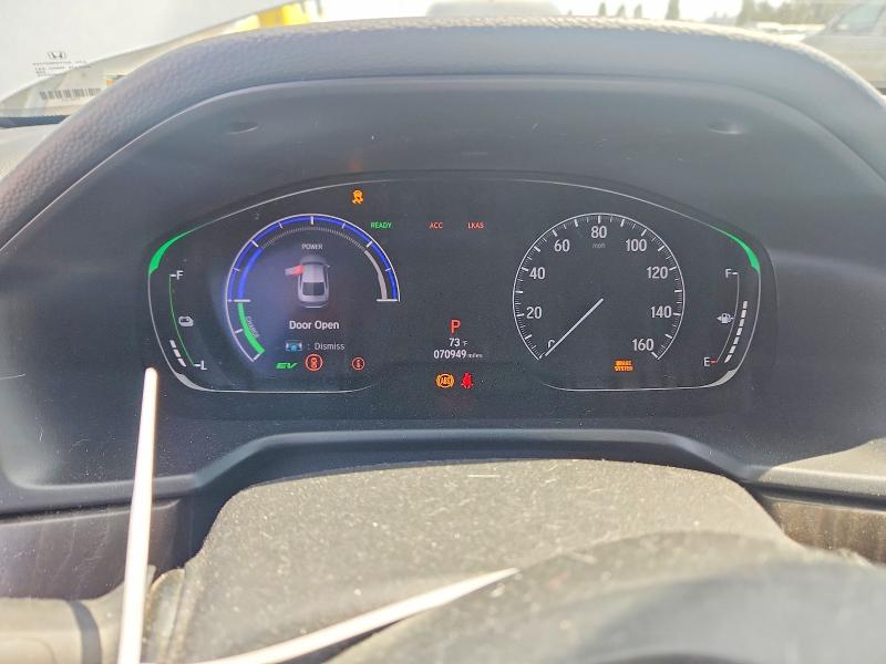 2020 Honda Accord VIN 1HGCV3F50LA001331 COPART salvage auction — FRONT END, Ca - Salvage Certificate, sold $8,100 on 2026-08-21 (photo 9)