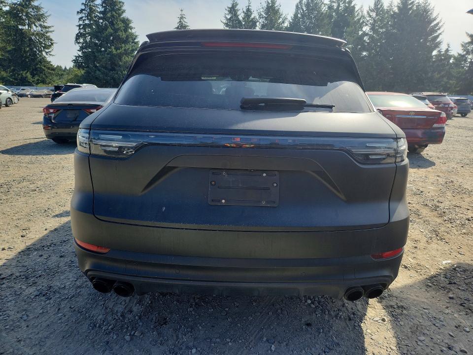 2021 Porsche Cayenne VIN WP1AF2AY4MDA36774 COPART salvage auction — FRONT END, ID - CERT OF TITLE -REBUILT SALVAGE, sold $30,250 on 2026-09-11 (photo 6)