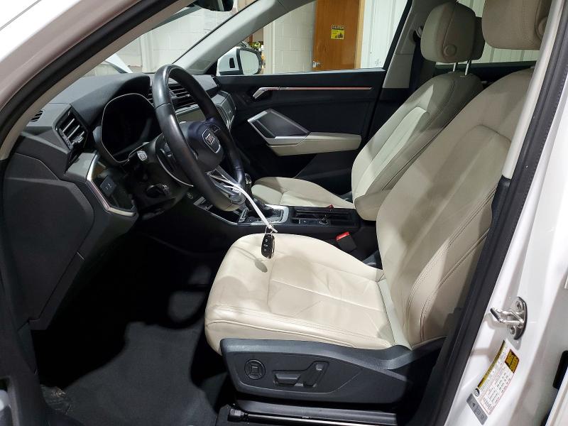 2023 Audi Q3 VIN WA1DECF3XP1089841 COPART salvage auction — FRONT END, Ca - Salvage Certificate, sold $8,400 on 2026-10-05 (photo 7)