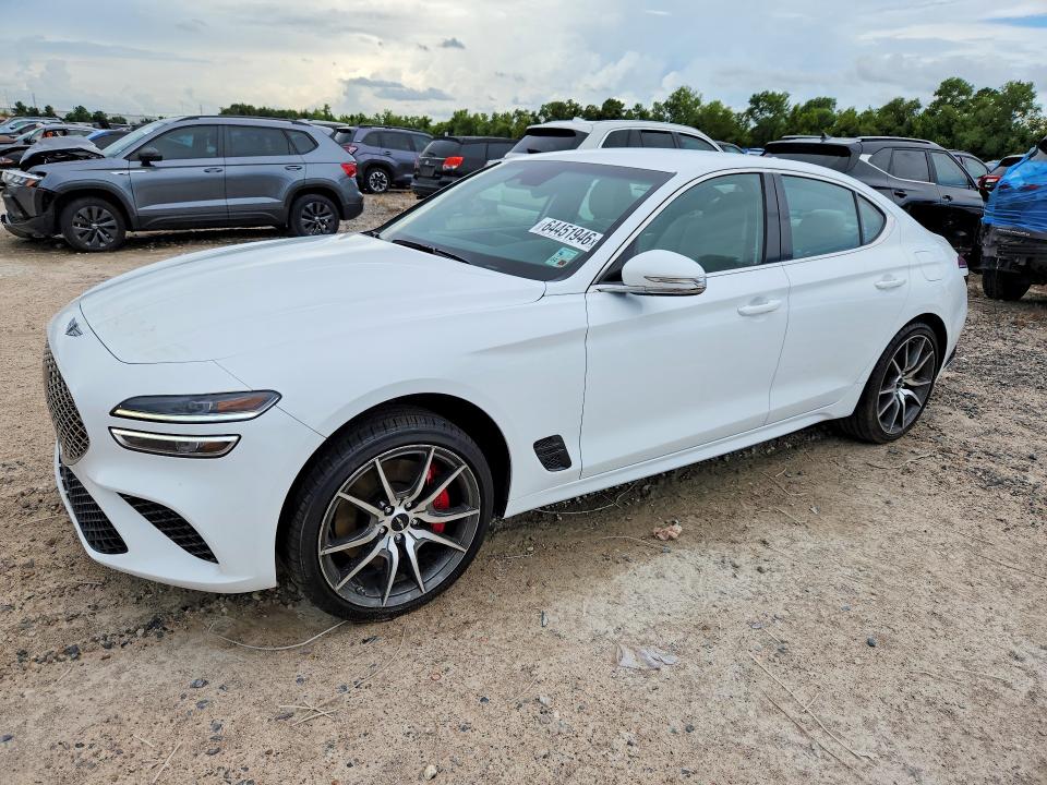 2025 Genesis G70 VIN KMTG34SC5SU156438 — COPART salvage auction photo