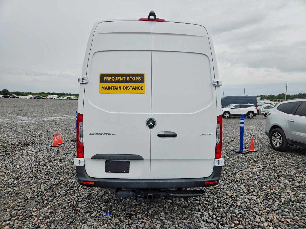 2025 Mercedes-benz Sprinter VIN W1Y4KCHY0ST214099 COPART salvage auction — Front End, GA - CERTIFICATE OF TITLE, sold $22,000 on 2026-08-27 (photo 6)