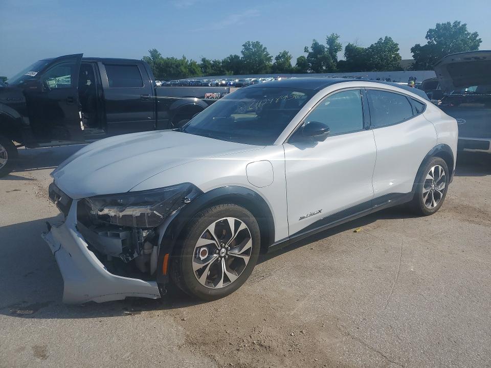 2023 Ford Mustang mach-e VIN 3FMTK3SU5PMA96607 COPART salvage auction — FRONT END, Fl - Certificate Of Destruction, sold $8,600 on 2026-08-21 (photo 1)