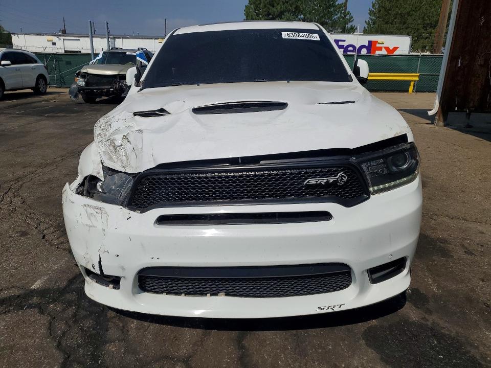 2018 Dodge Durango VIN 1C4SDJGJ6JC262381 COPART salvage auction — FRONT END, CO - PUBLIC - SALVAGE TITLE (P), sold $9,900 on 2026-09-01 (photo 5)
