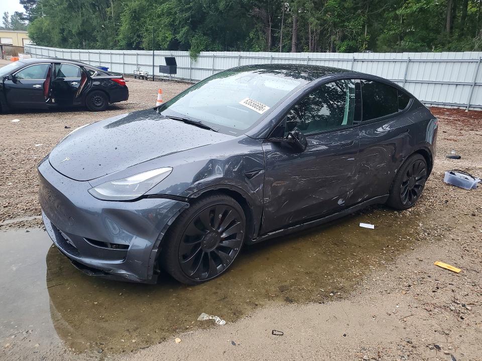 2023 Tesla Model y VIN 7SAYGDEF4PF807347 — COPART salvage auction photo