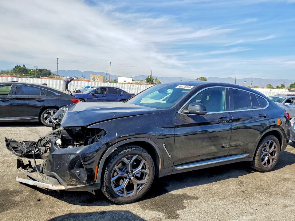 2022 BMW X4 VIN 5UX33DT06N9M33685 — COPART salvage auction photo
