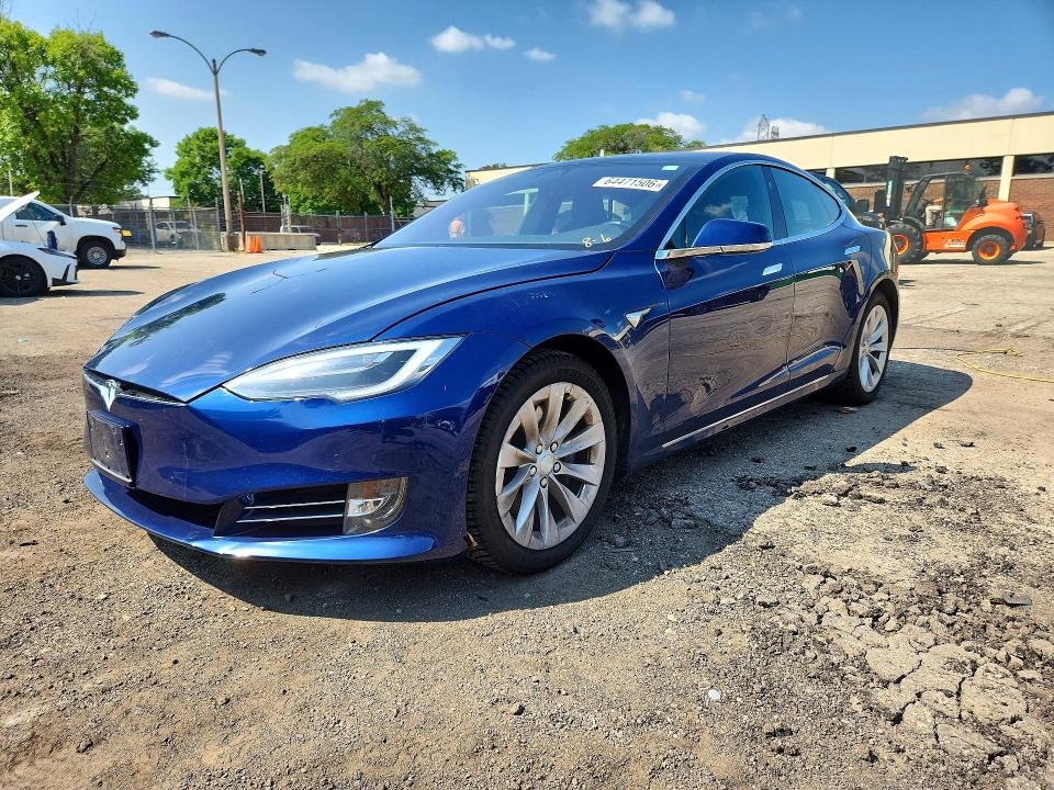 2017 Tesla Model s VIN 5YJSA1E28HF216875 — COPART salvage auction photo