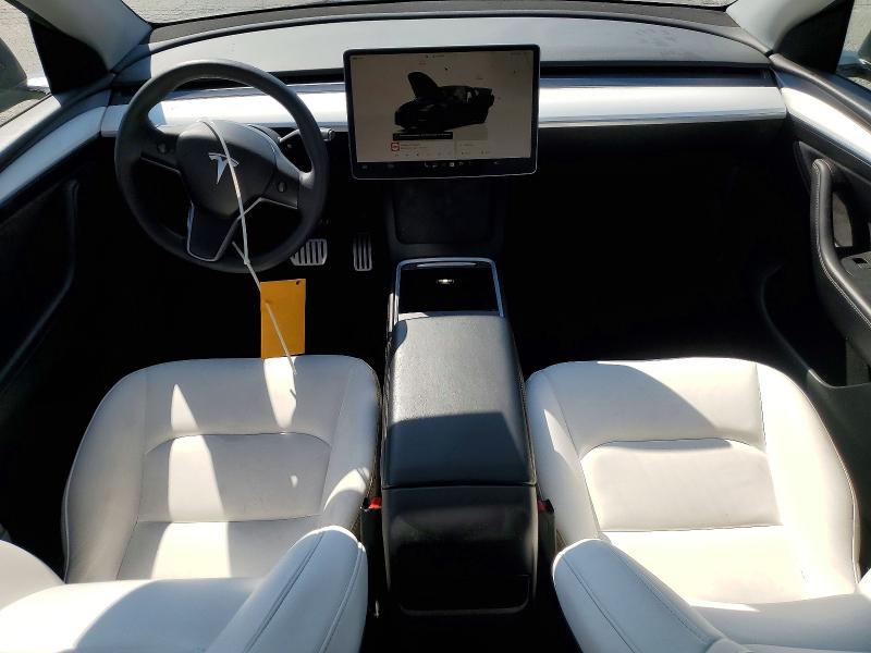 2023 Tesla Model y VIN 7SAYGDEF7PF846739 COPART salvage auction — SIDE, Md - Certificate Of Title (P), sold $4,150 on 2026-09-08 (photo 8)