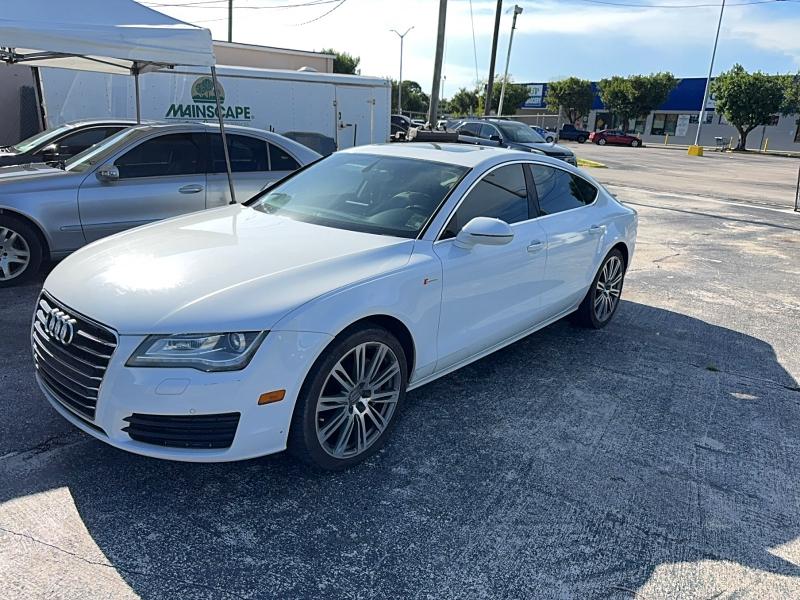2014 Audi A7 VIN WAUWGAFC1EN030242 COPART salvage auction — MINOR DENT/SCRATCHES, La - Cert Of Title-Salvage Flood (P), sold $650 on 2026-09-09 (photo 2)
