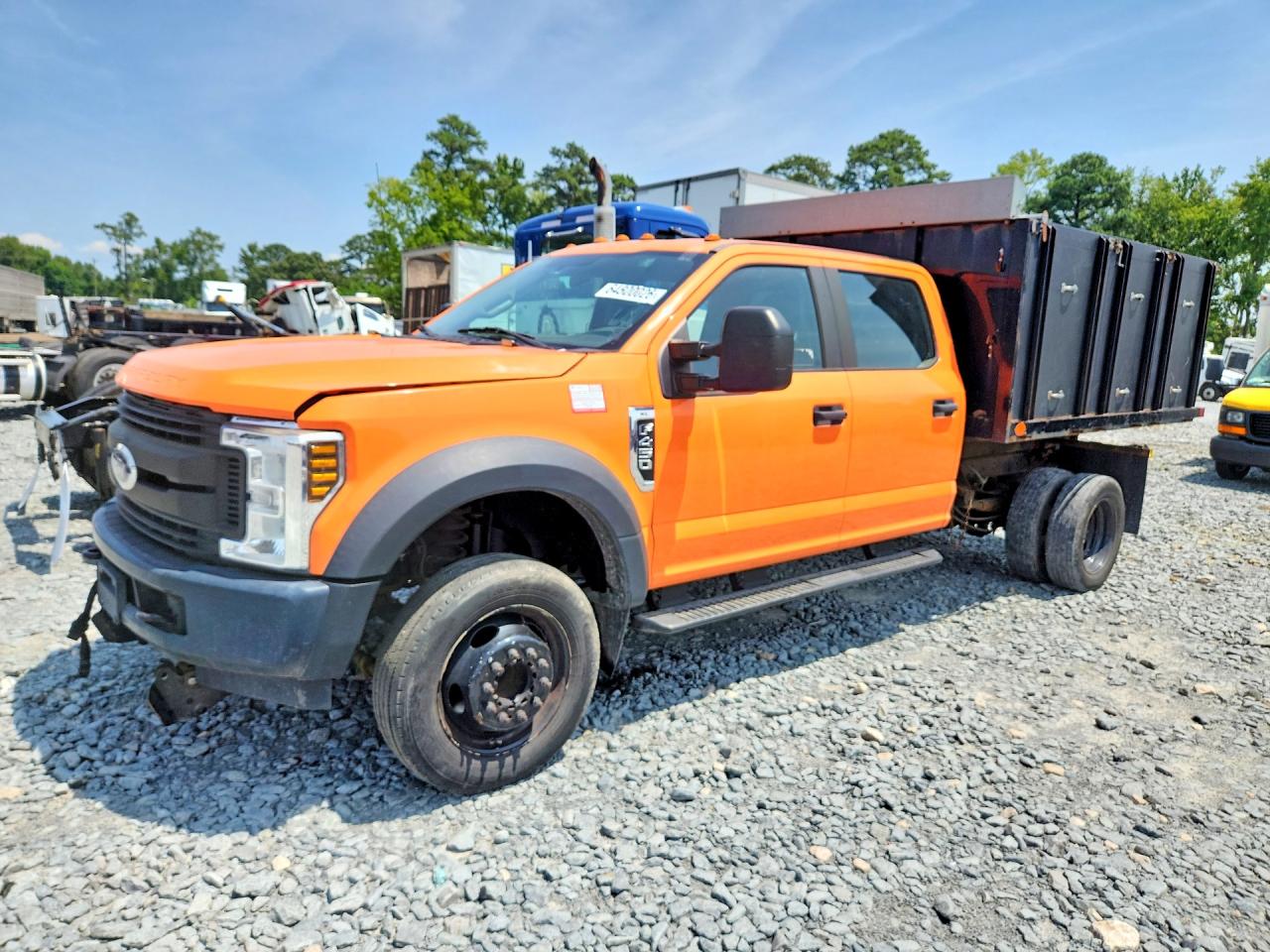 2018 Ford F-450 Super Duty VIN 1FD9W4GY4JEB76283 — COPART salvage auction photo