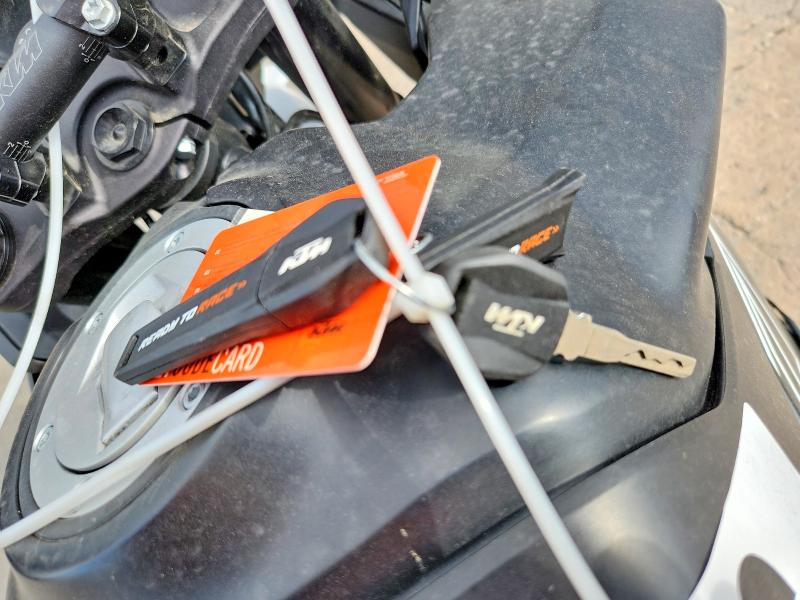 2024 Ktm 890 adventure VIN VBKTS6407RM879098 COPART salvage auction — FRONT END, Co - Public - Salvage Title, sold $4,950 on 2026-10-08 (photo 8)