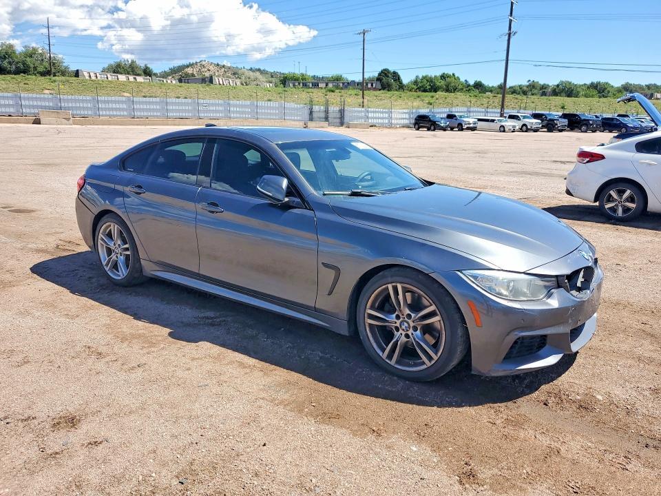 2015 BMW 4er VIN WBA4A7C55FD415313 COPART salvage auction — REAR END, CO - DIS/DLR/EXP ONLY CLEAN TITLE, sold $2,950 on 2026-08-19 (photo 4)