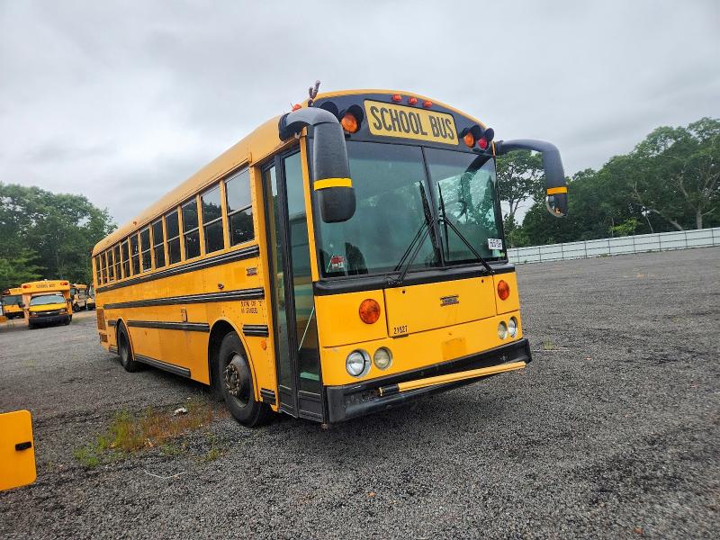 2012 Thomabuses VIN 1T7YN4E20C1150018 COPART salvage auction — MINOR DENT/SCRATCHES, RI - CERTIFICATE OF TITLE, sold $2,500 on 2026-09-22 (photo 1)