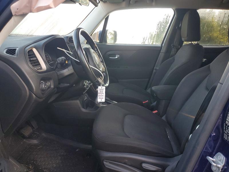 2016 Jeep Renegade VIN ZACCJABT6GPD84622 COPART salvage auction — FRONT END, Oh - Cert Of Title-Salvage, sold $150 on 2026-08-07 (photo 7)