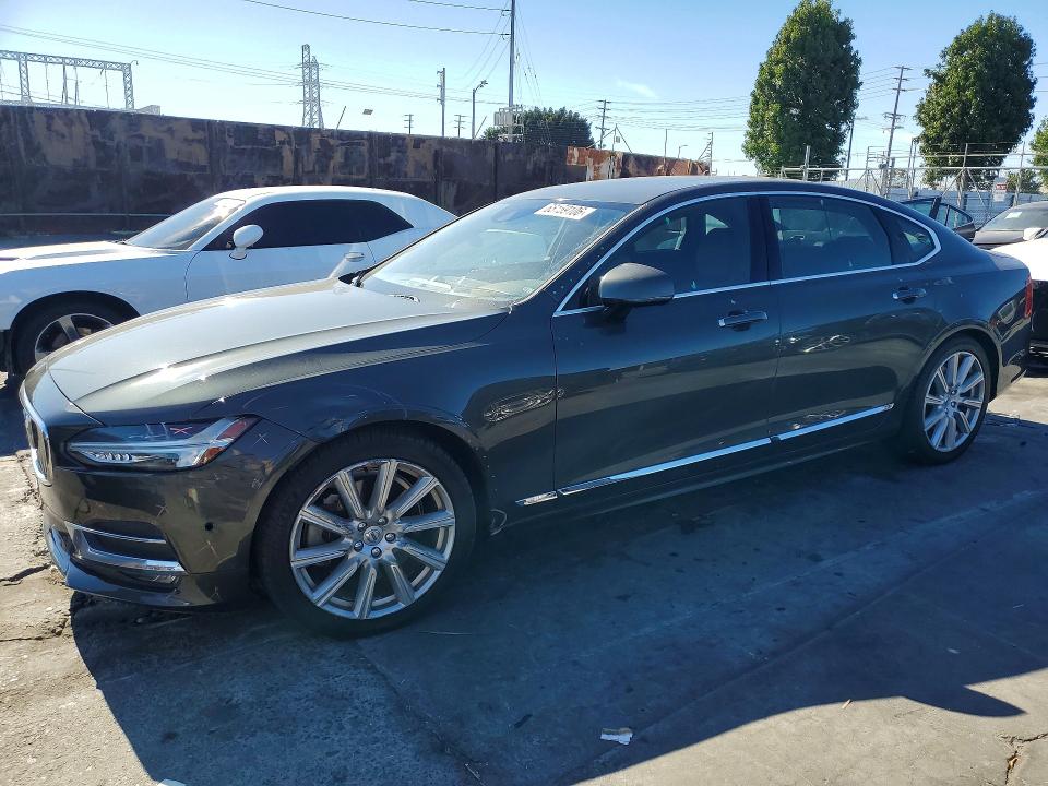 2020 Volvo S90 VIN LVYA22ML2LP175613 COPART salvage auction — SIDE, Ca - Salvage Certificate, sold $12,600 on 2026-09-11 (photo 1)