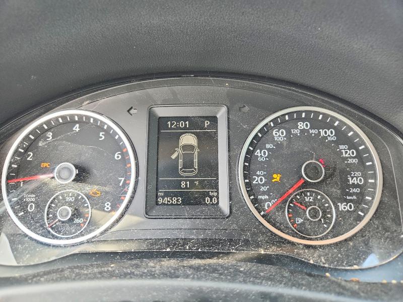 2017 Volkswagen Tiguan VIN WVGBV7AX8HK047013 COPART salvage auction — FRONT END, Pa - Certificate Of Salvage, sold $925 on 2026-08-07 (photo 9)