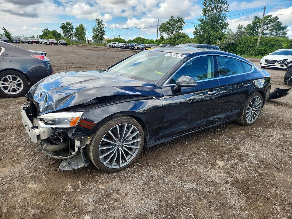 2019 Audi A5 VIN WAUBNCF51KA006110 — COPART salvage auction photo