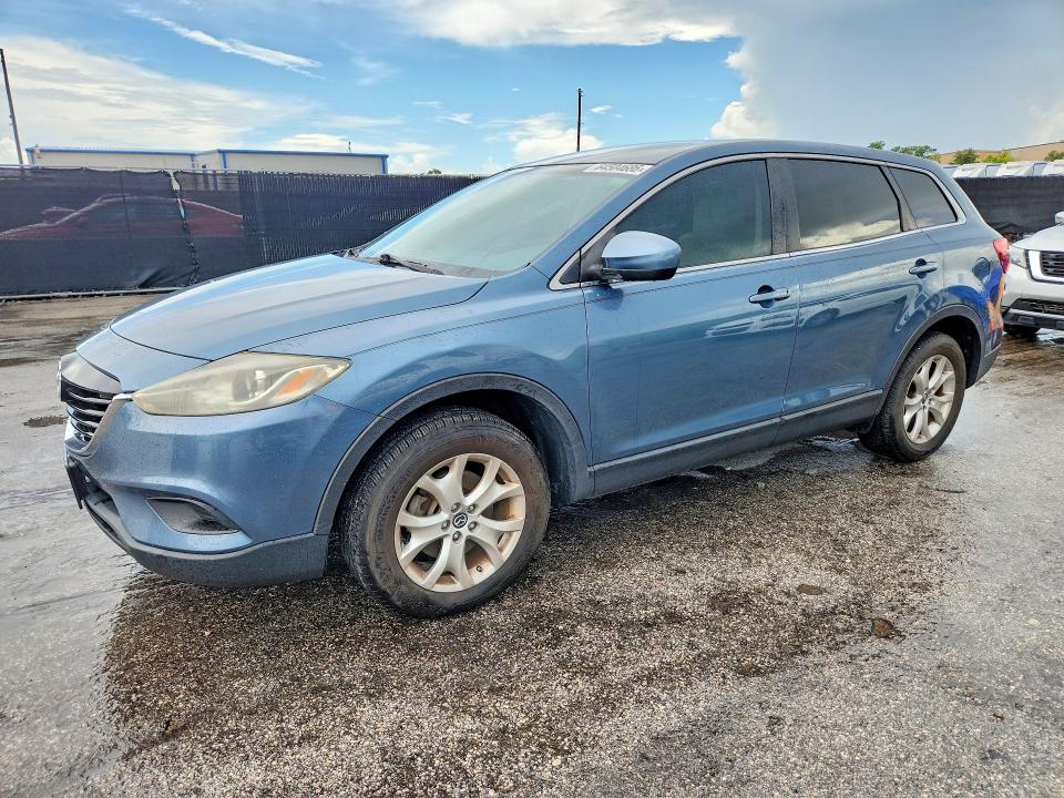 2014 Mazda Cx-9 VIN JM3TB2BA4E0443694 COPART salvage auction — SIDE, Fl - Certificate Of Title, sold $1,050 on 2026-09-17 (photo 1)
