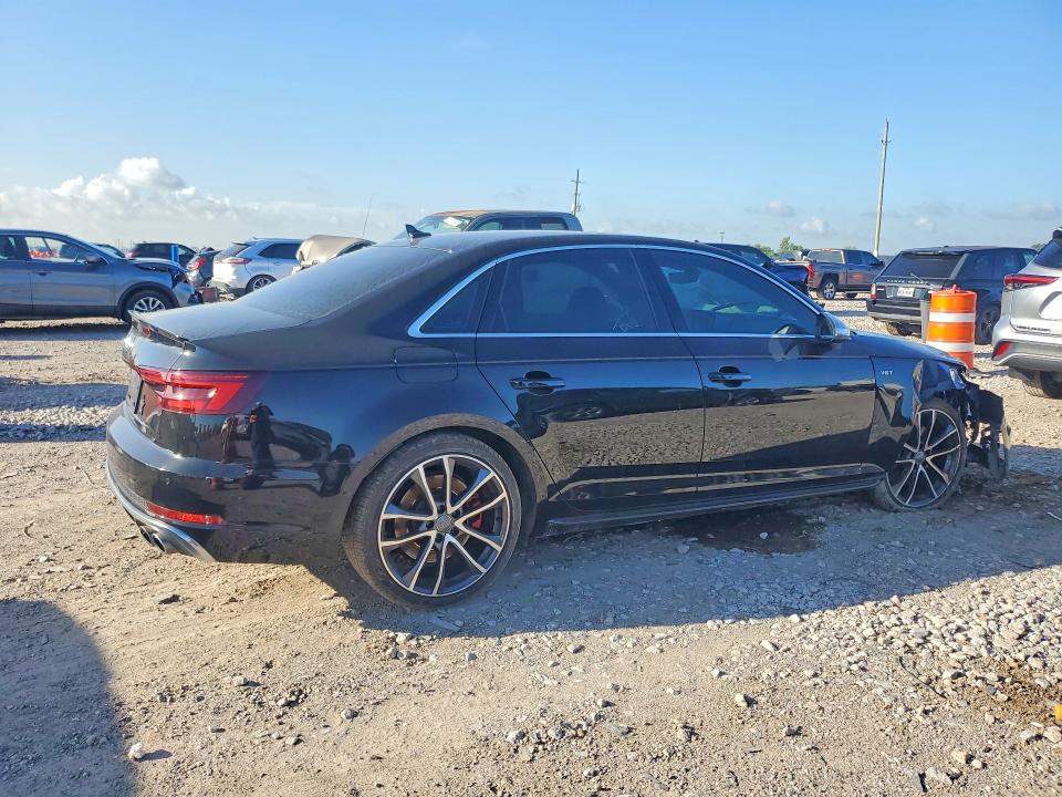 2018 Audi S4 VIN WAUB4AF4XJA062074 COPART salvage auction — FRONT END, Tx - Certificate Of Title, sold $7,500 on 2026-09-17 (photo 3)