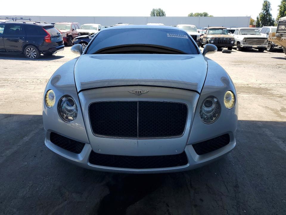 2013 Bentley Continental VIN SCBFT7ZA9DC085367 COPART salvage auction — VANDALISM, Ca - Salvage Certificate, sold $20,600 on 2026-08-18 (photo 5)
