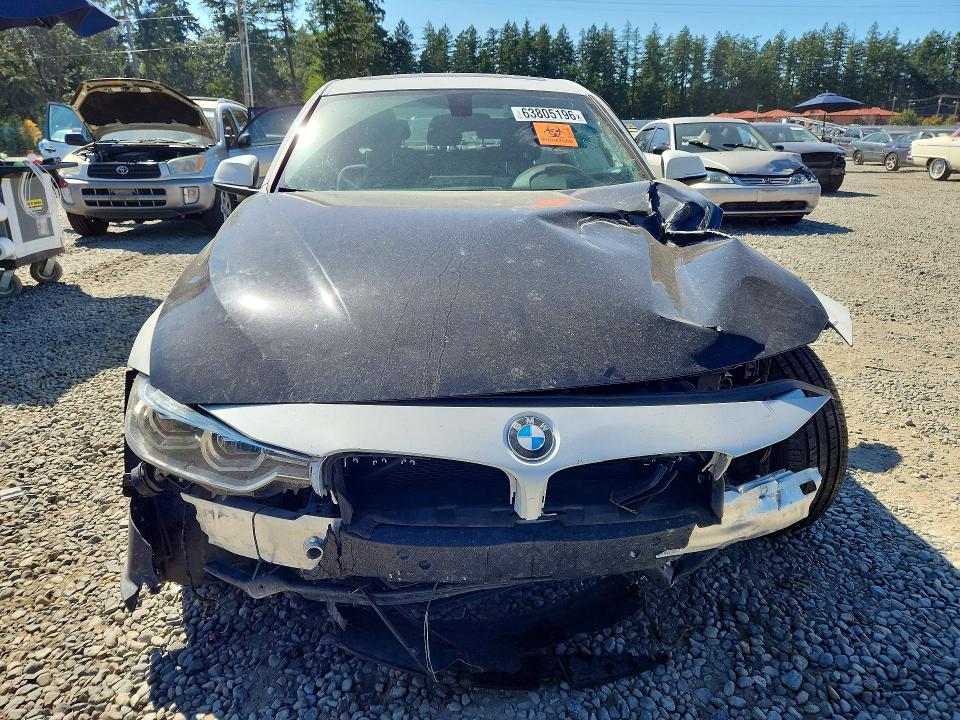 2017 BMW 3er VIN WBA8B9G37HNU52492 COPART salvage auction — SIDE, WA - BILL OF SALE, sold $450 on 2026-08-21 (photo 5)