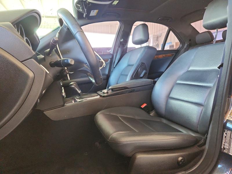 2012 Mercedes-benz C-klasse VIN WDDGF8BB7CR205332 COPART salvage auction — FRONT END, Fl - Cert Of Ttl-Rebuilt&Slvg Rbld, sold $925 on 2026-08-19 (photo 7)
