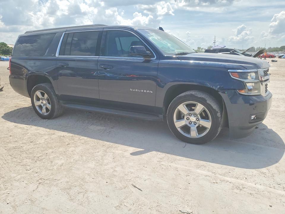 2018 Chevrolet Suburban VIN 1GNSKHKC8JR130962 COPART salvage auction — FRONT END, Fl - Cert Of Title Slvg Rebuildable, sold $9,900 on 2026-08-27 (photo 4)