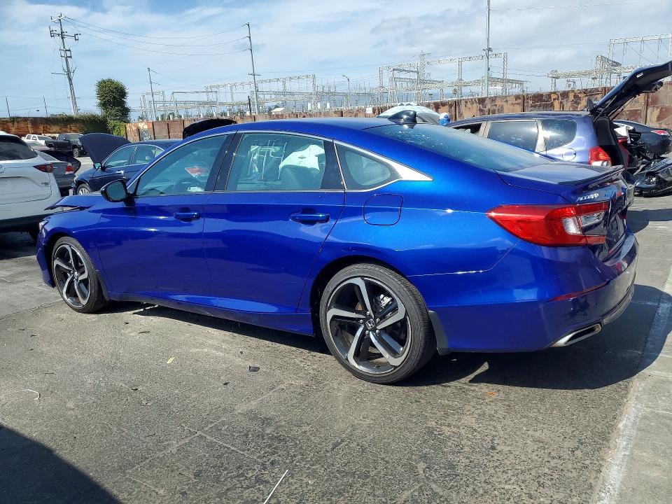 2022 Honda Accord VIN 1HGCV1F39NA079967 COPART salvage auction — FRONT END, CA - SALVAGE CERTIFICATE, sold $9,800 on 2026-08-21 (photo 2)