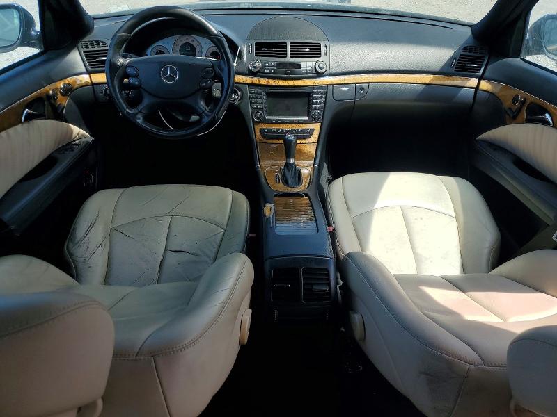 2007 Mercedes-benz E-class VIN WDBUF56XX7B056946 COPART salvage auction — FRONT END, CA - DIS/DLR/EXP ONLY CLEAN TITLE, sold $175 on 2026-08-07 (photo 8)