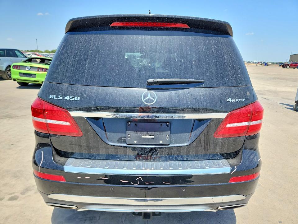 2018 Mercedes-benz Gls-klasse VIN 4JGDF6EE3JB149527 COPART salvage auction — FRONT END, Tx - Salvage Vehicle Title, sold $9,900 on 2026-08-24 (photo 6)