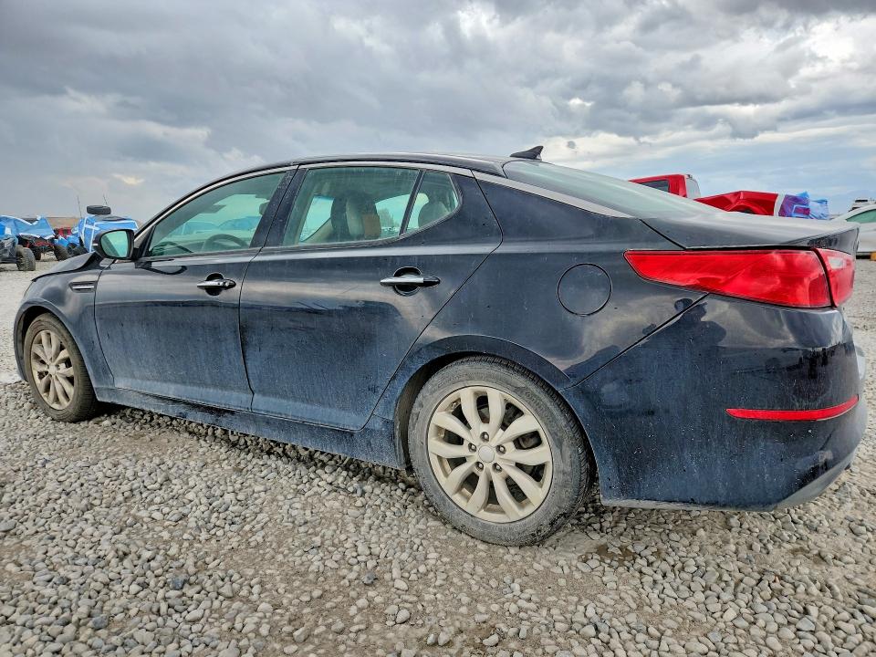 2014 Kia Optima VIN 5XXGN4A75EG333996 COPART salvage auction — FRONT END, Ut - Salvage Certificate, sold $425 on 2026-08-28 (photo 2)