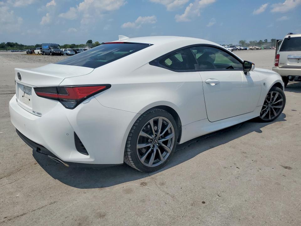 2019 Lexus Rc VIN JTHHZ5BC0K5021125 COPART salvage auction — BIOHAZARD/CHEMICAL, Tn - Salvage Certificate, sold $18,900 on 2026-08-19 (photo 3)
