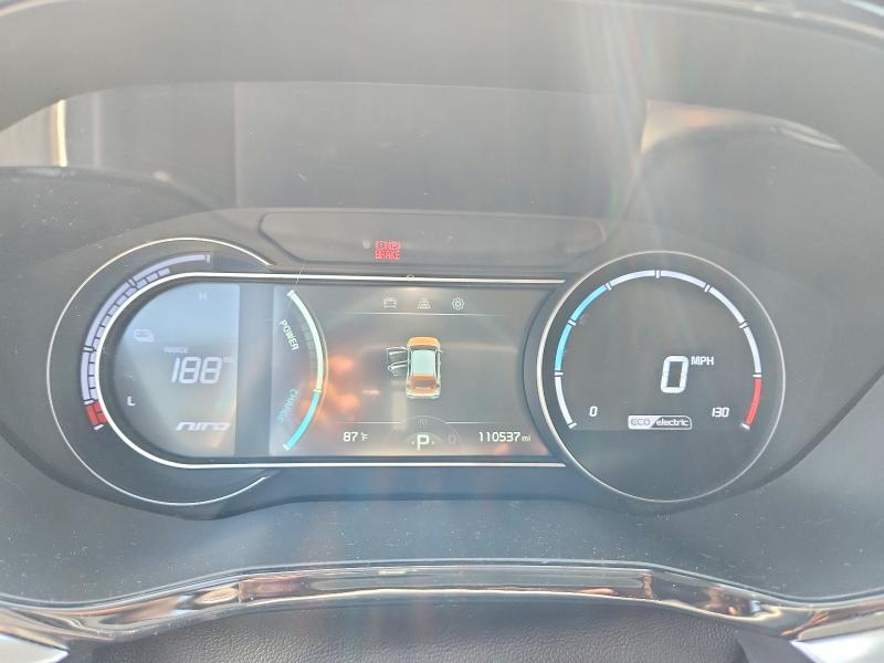 2022 Kia Niro VIN KNDCC3LG6N5161154 COPART salvage auction — MECHANICAL, NJ - CERTIFICATE OF TITLE, sold $8,200 on 2026-08-19 (photo 9)