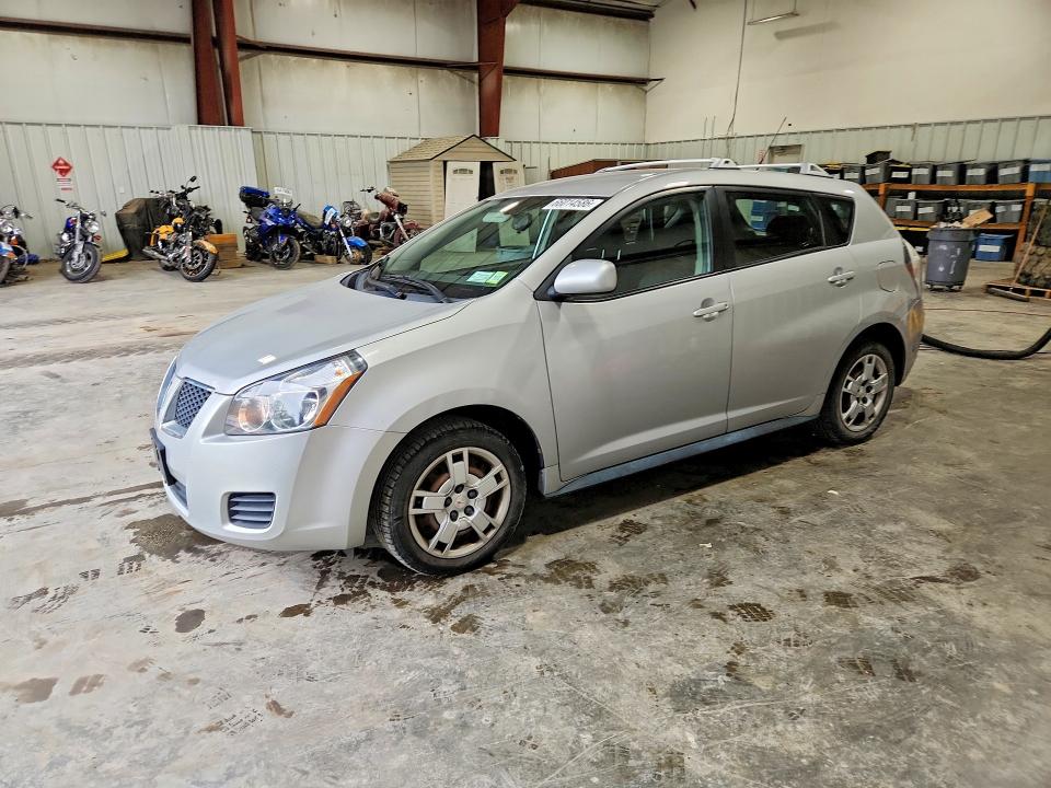 2009 Pontiac Vibe VIN 5Y2SM67079Z407702 COPART salvage auction — SIDE, NY - MV-907A SALVAGE CERTIFICATE, sold $450 on 2026-09-09 (photo 1)