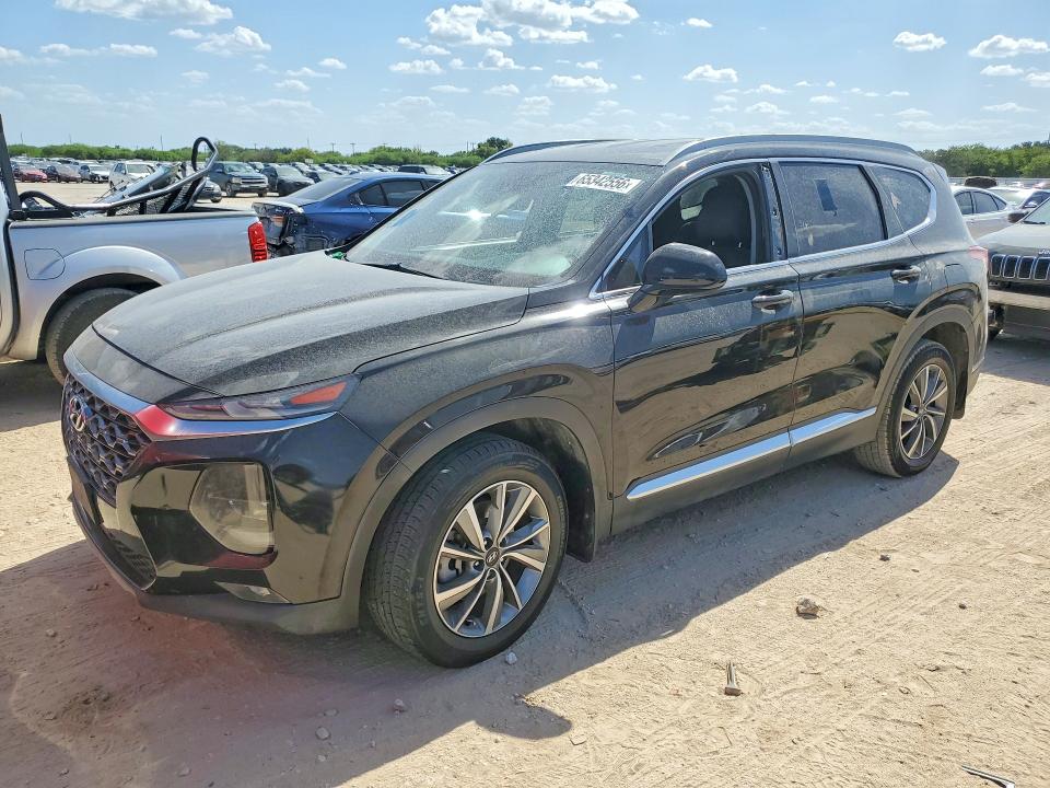 2020 Hyundai Santa fe VIN 5NMS33AD3LH214200 — COPART salvage auction photo