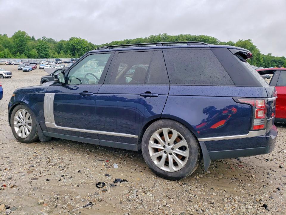 2016 Land rover RANGE ROVER VIN SALGS2EF3GA281547 COPART salvage auction — FRONT END, Ma - Cert Of Title-Reconstrctd Coll, sold $4,300 on 2026-09-09 (photo 2)