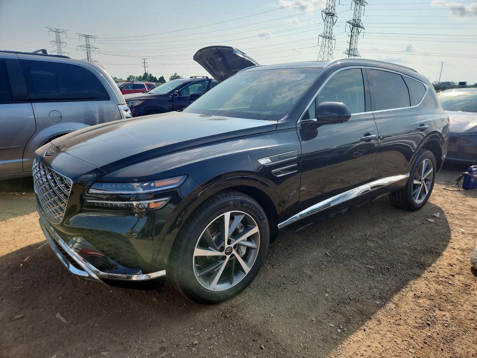 2025 Genesis Gv80 VIN KMUHBESB7SU291792 — COPART salvage auction photo