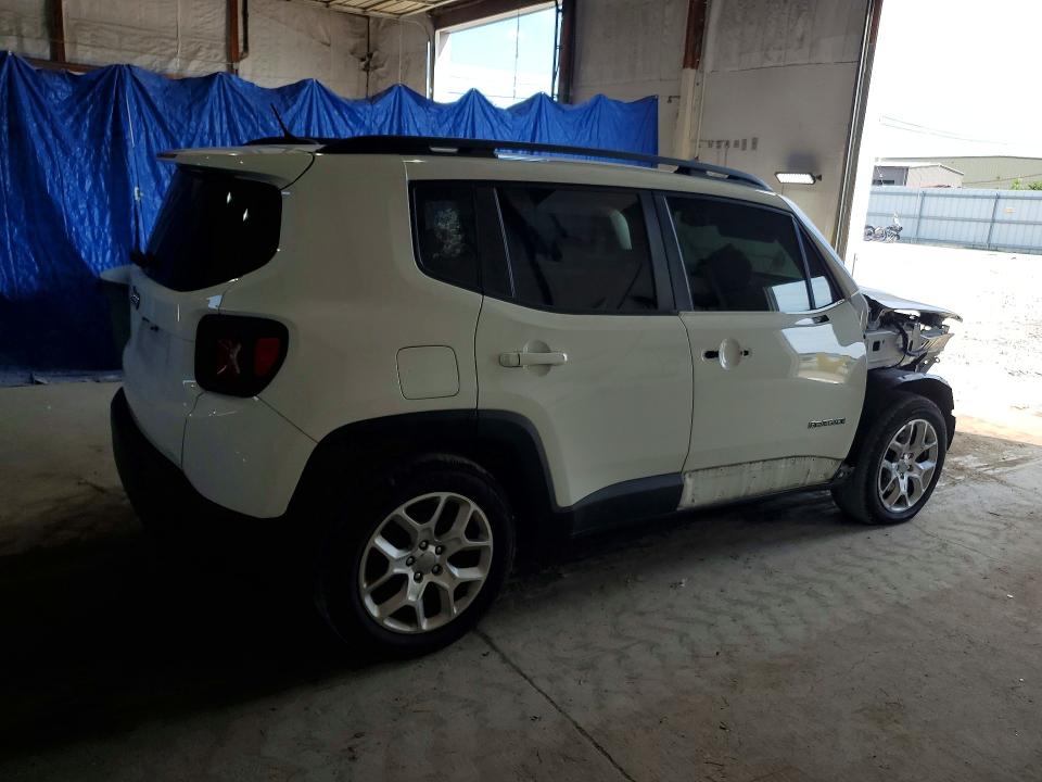 2017 Jeep Renegade VIN ZACCJABB6HPF51599 COPART salvage auction — FRONT END, Ky - Cert Of Title-Salvage, sold $2,250 on 2026-08-10 (photo 3)