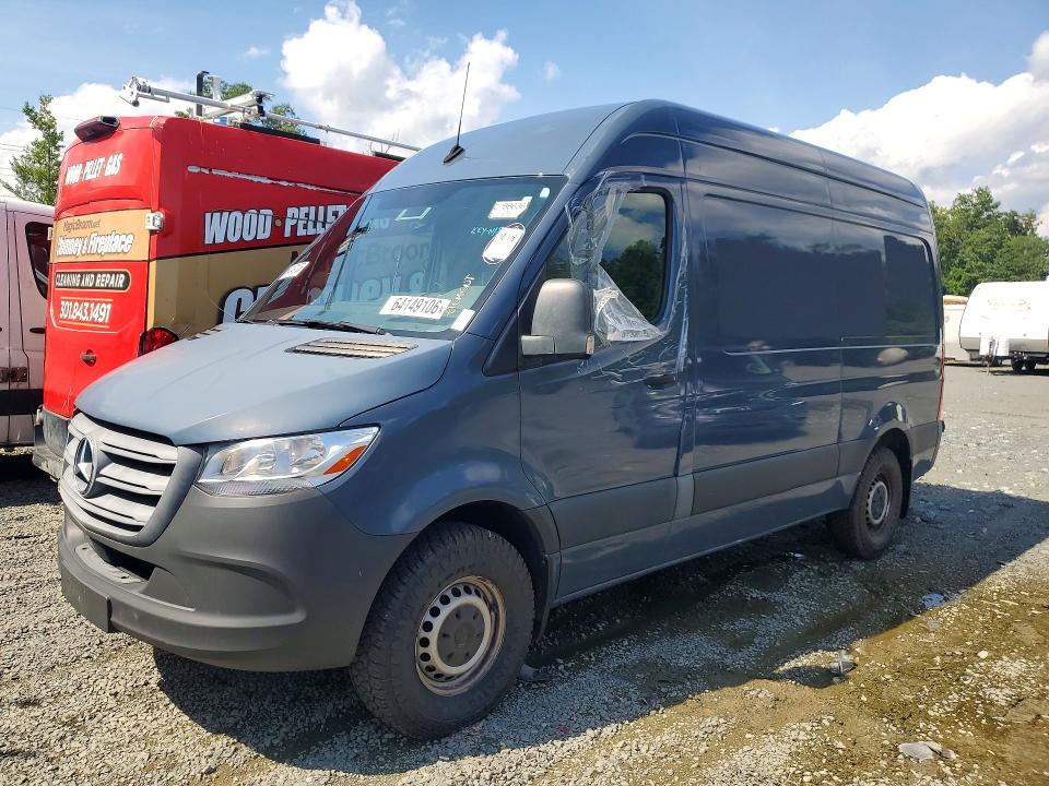 2019 Mercedes-benz Sprinter VIN WD4PF0CD5KT004712 — COPART salvage auction photo